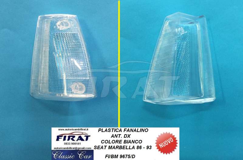 PLASTICA FANALINO SEAT MARBELLA ANT.DX BIANCO